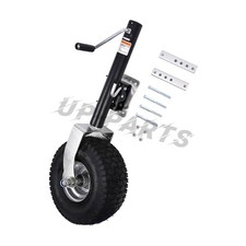 2000lb 13.38jack Wheel For Beach Boat Trailer Heavy-duty Bolt-on Swivel