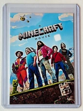 Minecraft Limited Edition Artist Signed “The Movie” Trading Card 1/10