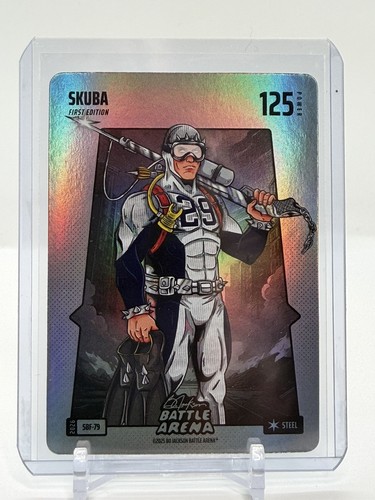 2026 Bo Jackson Battle Arena Skuba Silver Battle Foil SBF-79
