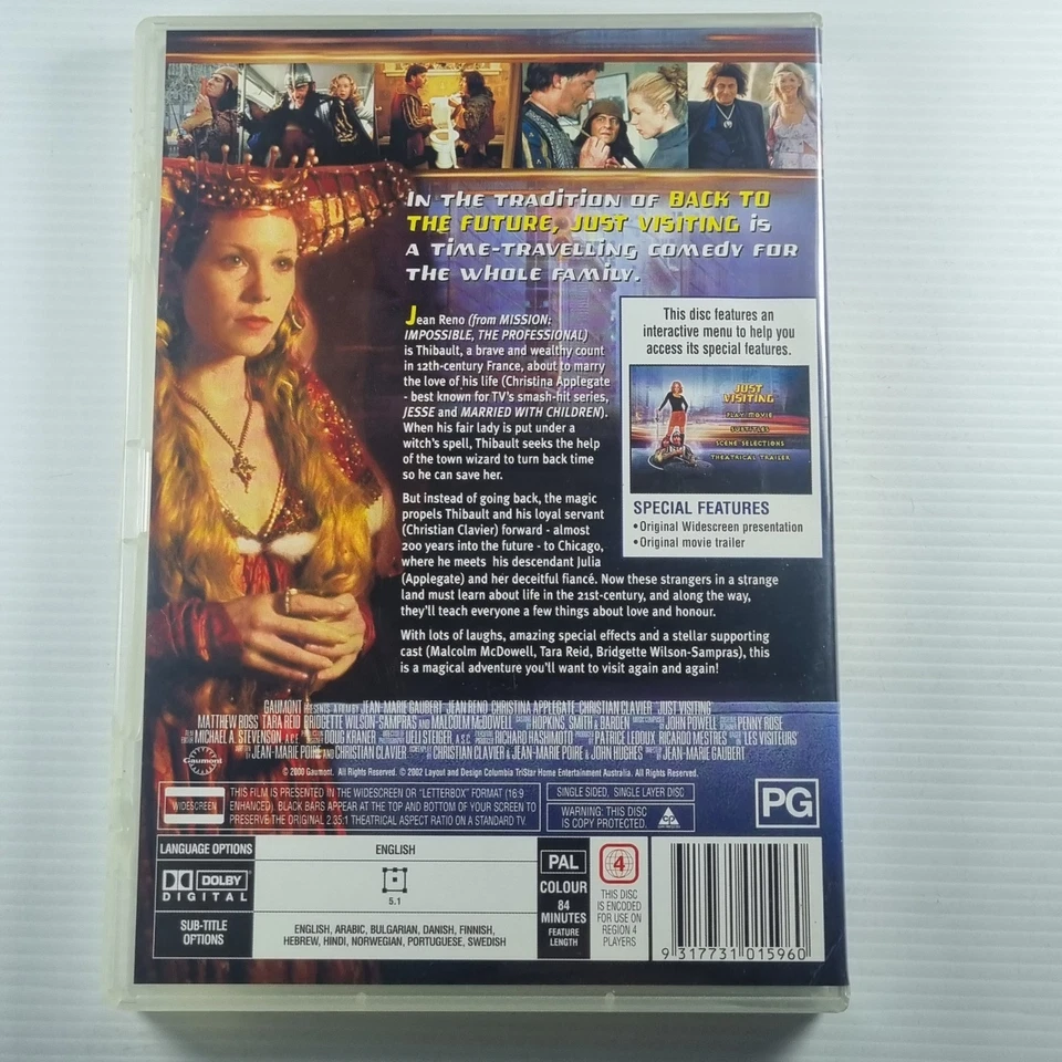 Just Visiting (DVD, 2001) - image 2 of 3