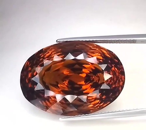 33,45 kt GELBER NATÜRLICHER CITRIN OVALE EDELSTEINE IM FANTASY-SCHLIFF SIEHE VIDEO - Video 1 von 1