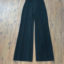 NWOT Dance America black men's Latin dance dance sport pants costume wide leg 32