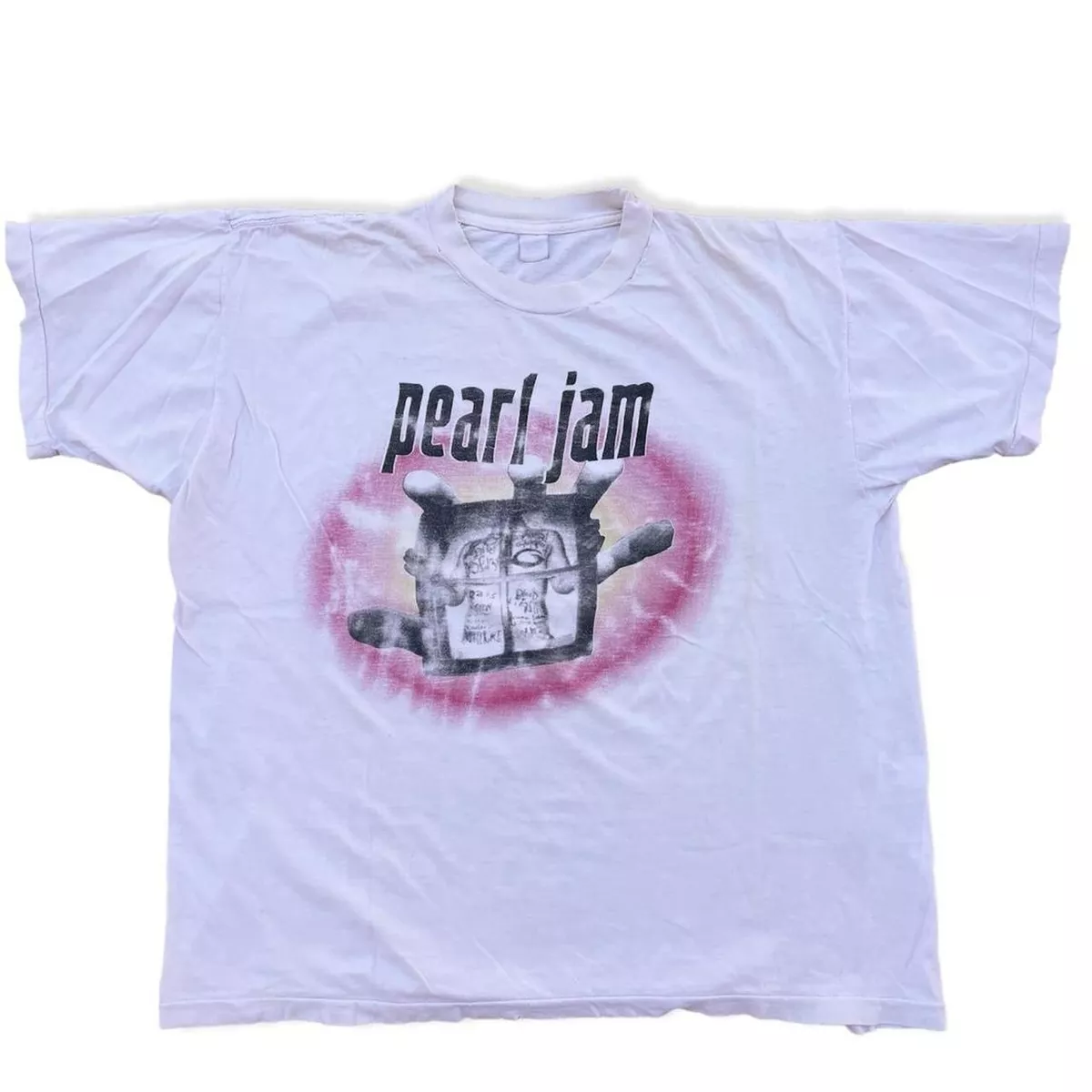 Pearl Jam 1993 1994 North American Tour T-shirt Window Pain Nirvana Sonic  Youth | eBay