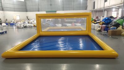 Giant inflatable volleyball courts Inflatable Ball Pool Court For Sport Games