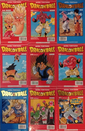 Manga Cómic Dragon Ball Serie Amarilla, Blanca, Rojo, Azul Retro. Grapas. - Imagen 5 de 6
