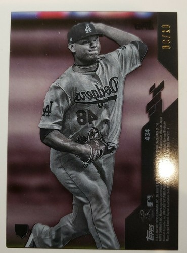 2019 Topps BRUSDAR GRATEROL RC Rookie Clear Acetate Parallel #'d 4/10 SSP - Picture 2 of 2