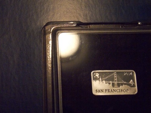 MASTERPIECES OF ARCHITECTURE 2.5 GRAM .999 SILVER BAR SAN FRANCISCO - Picture 5 of 6