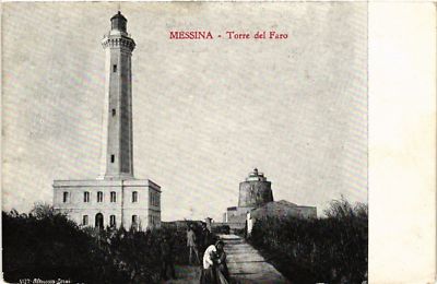 CPA AK MESSINA Torre del Faro ITALY (495139)