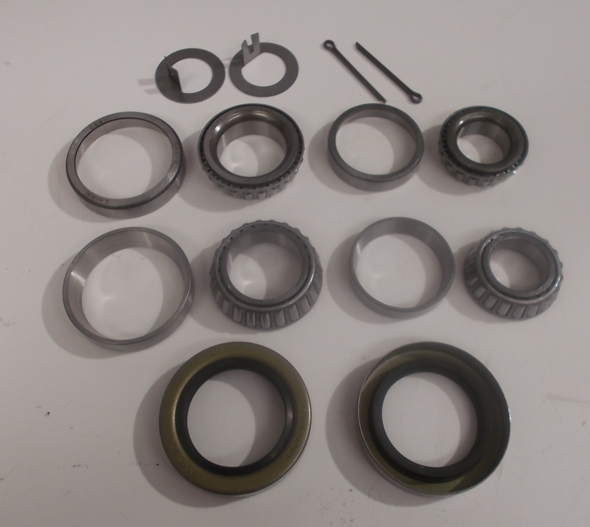 TWO Trailer Bearing Kits for 3500 Axle 84 Spindle L44649 / L68149