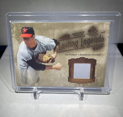 2005 Upper Deck SP Legendary Cuts Jim Palmer Game-Used Patch Orioles 