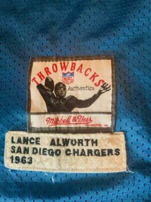 MITCHELL & NESS LANCE ALWORTH JERSEY SAN DIEGO CHARGERS | eBay
