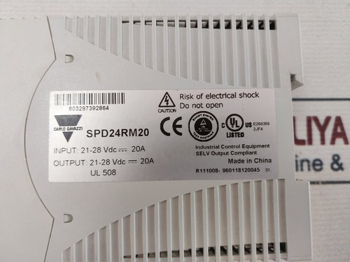 Carlo Gavazzi SPD24RM20 20A Redundant Module 21-28VDC 20a - Picture 8 of 11