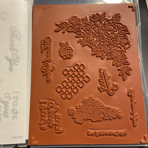 Stampin' Up! Cling Stempel Set 9, #148658 Kletterrosen Blumen Sätze - Bild 3 von 4