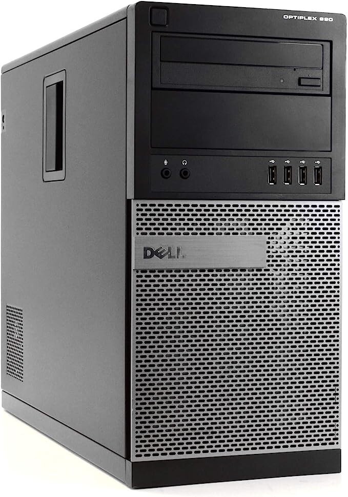 Dell OptiPlex 990 MT Desktop Computer Core i7 4GB Ram 500GB HDD
