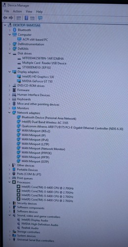 Dell XPS 8910 Desktop i5-6400 2.70GHz 8GB RAM 256GB SSD+1TB HDD NVIDIA Windows10 - Picture 5 of 12