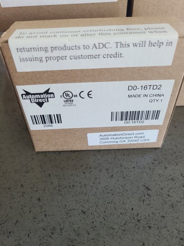 AUTOMATION DIRECT D0-16TD2 OUTPUT MODULE "NEW" - Picture 5 of 6