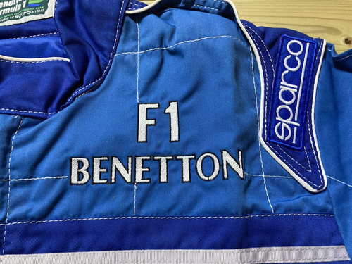 Chaqueta Sparco Benetton Fórmula 1 Renault Racing Team Talla M Azul Italia De Colección - Imagen 15 de 24