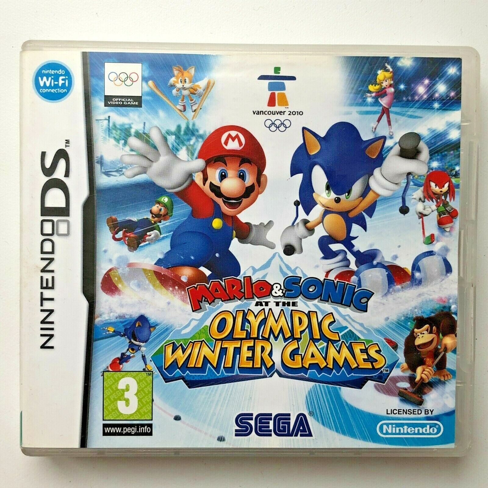 Maratona Sonic: Mario & Sonic at the Olympic Winter Games (DS