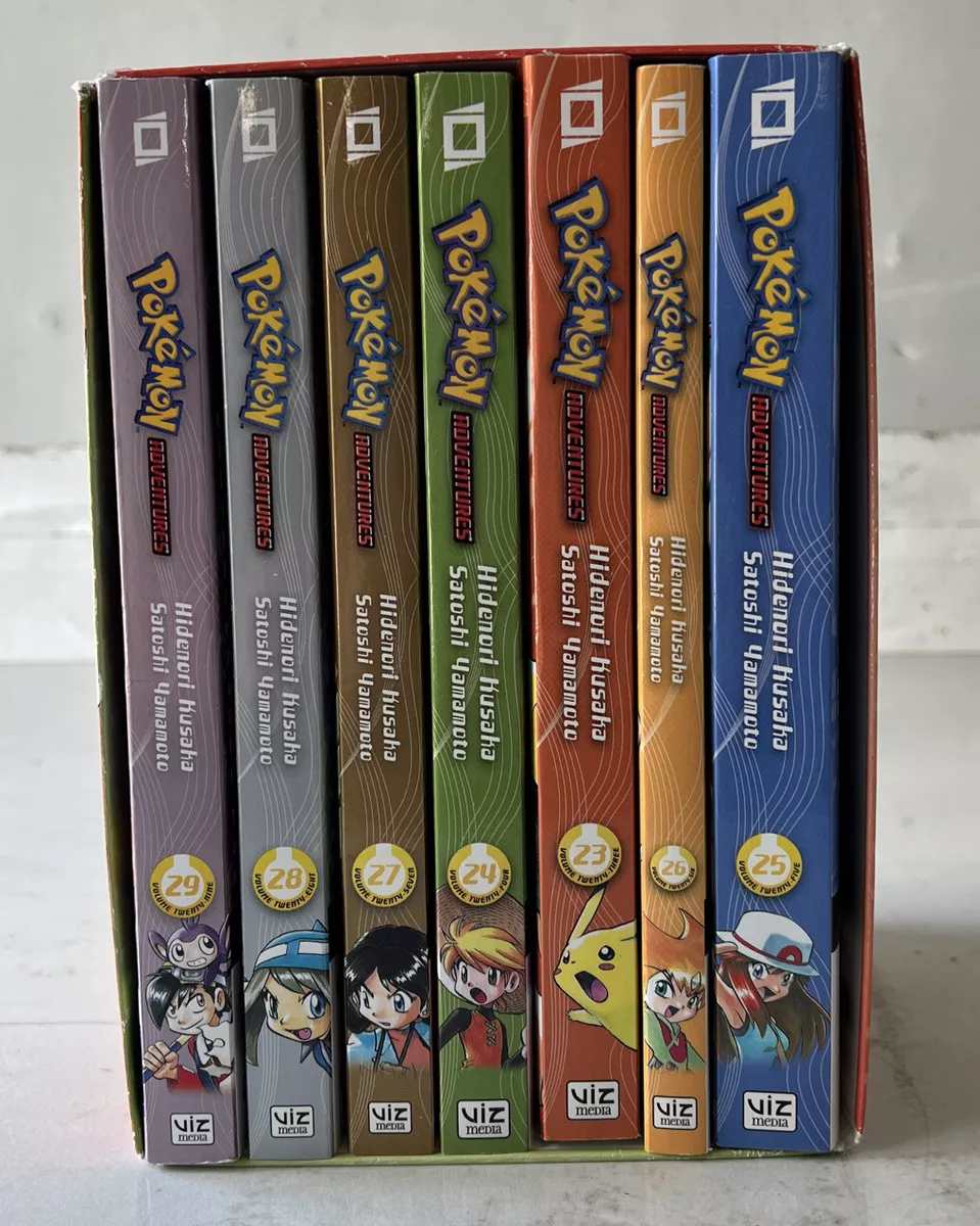 Pokémon Adventures Manga Box Set FireRed and LeafGreen/Emerald Vol