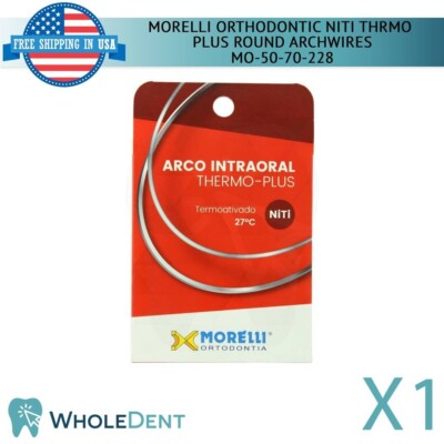 Morelli  Thermo Plus Medium Round NiTi Intraoral Archwire Ø0.50mm (.020'')