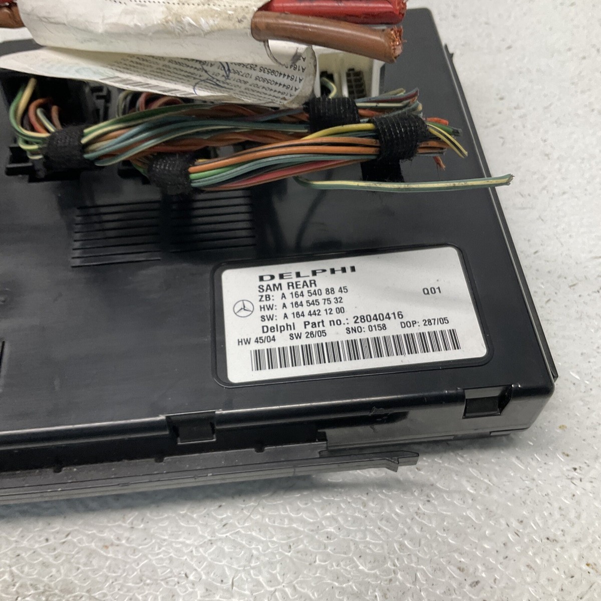 Mercedes-Benz W164 Rear SAM - OVERHAULED - A1645408845 | eBay 