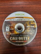 Call Of Duty 2: Big Red One XBox Game, Online Enabled, Teen, WWII Free  Shipping