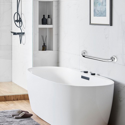 1/2X Stainless Steel Grab Bar Bathroom Safety Handicap Shower Tub Handle Support - Bild 19 von 21