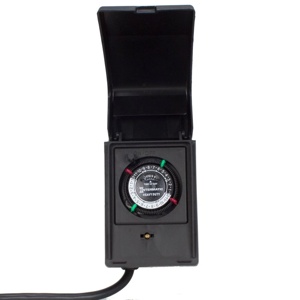 Intermatic P1121 Heavy Duty Outdoor Timer - 15 Amp/1 HP Pool Pump Timer for P...
Opens in a new wind
