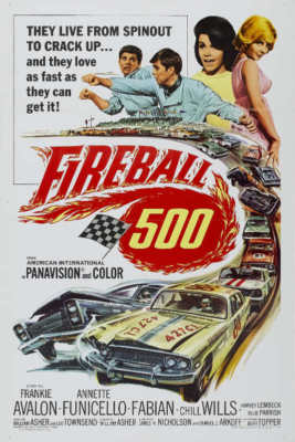 1966 FIREBALL 500 VINTAGE MOVIE POSTER PRINT 36x24 9MIL PAPER