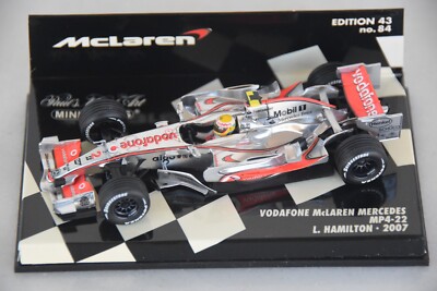 ミニカー MINICHAMPS McLaren Mercedes MP4-22 2007 MINICHAMPS F1 VODAFONE McLAREN MERCEDES MP4-22 HAMILTON 2007