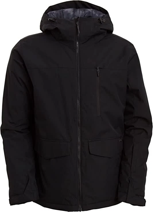 BILLABONG Men's ALL DAY Snow Jacket - BLK - Large - NWT