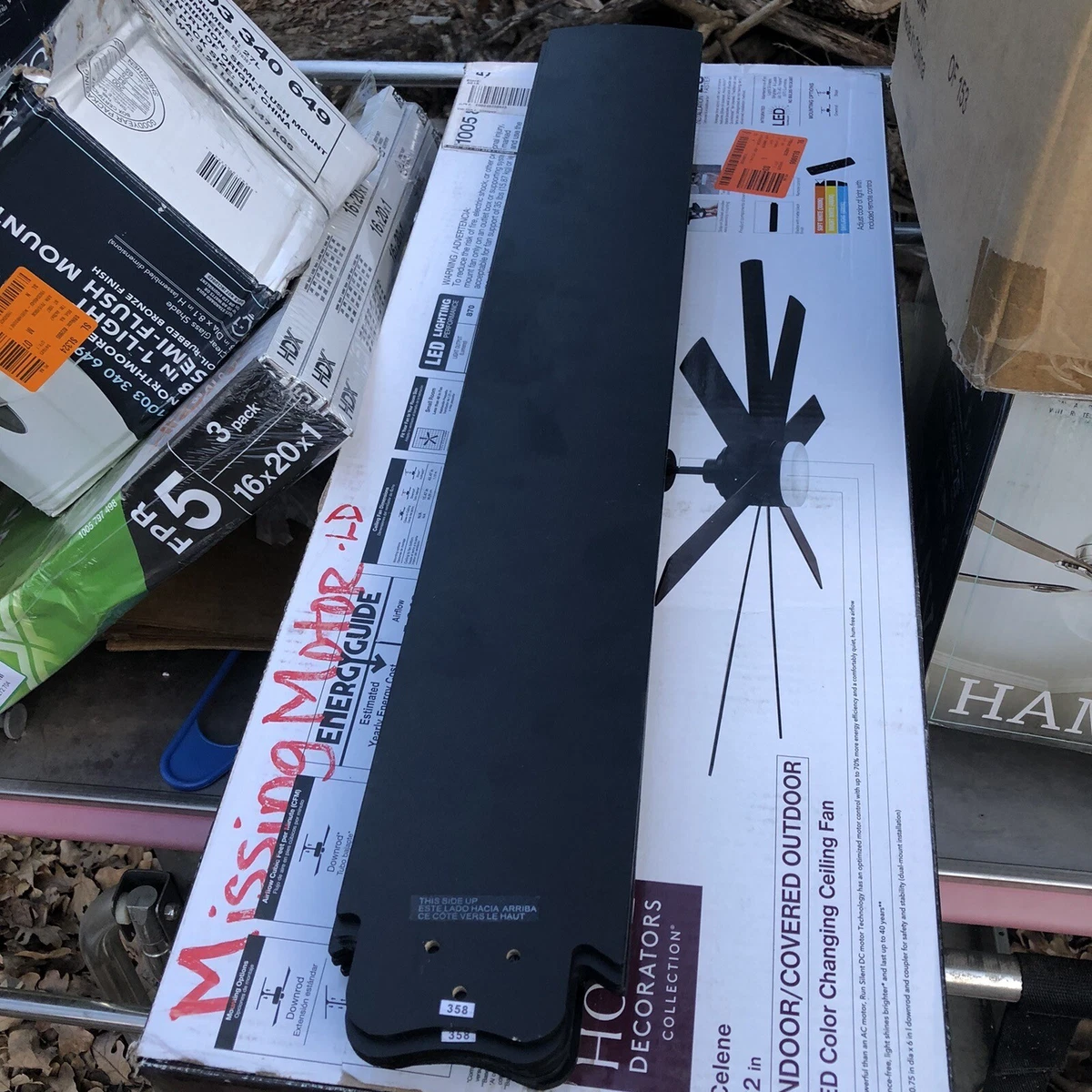 Home Decorators Collection Ceiling Fan Replacement Blades Shelly Lighting