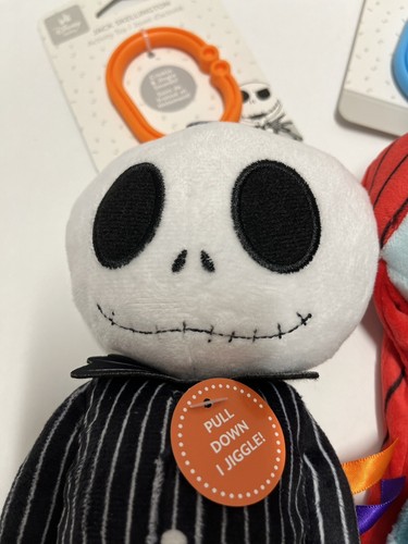 Nightmare Before Christmas 3 Set Sally Oogie Jack Disney Plush Baby Activity Toy - Picture 22 of 23