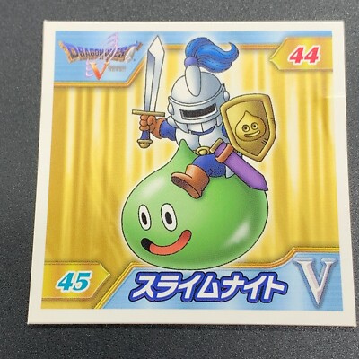 Slime knight 10056 Dragon Quest Monsters Seal Collection Sticker Enix