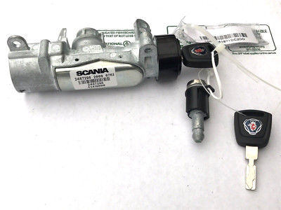 SCANIA P G R T DC *NEU LENKSCHLOSS SET SCHLÜSSEL ZÜNDSCHALTER 2x SCHLÜSSEL, ECU 2487298