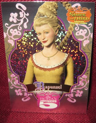 2007 INKWORKS SHREK THE THIRD FIONA'S FAIRYTALE 5 #F-5 RAPUNZEL