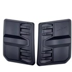 <!--F#f_0-->For Ford Ranger 2022-2025 Pair Black Tape-On Exterior Front Hood Air Outlet Trim<!--F/-->