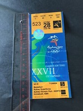 Y2K Memorabilia: Sydney Olympic Games 2000 Ticket/28th Sept 3pm/Basketball