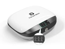 Safe by Vicosmos : Key / Digit Code /Biometric (3 ways to open) color White 