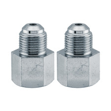 COPPIA 2 ATTACCHI MODIFICA POMPA FRENO PER PIAGGIO PORTER QUARGO 500 750 1000