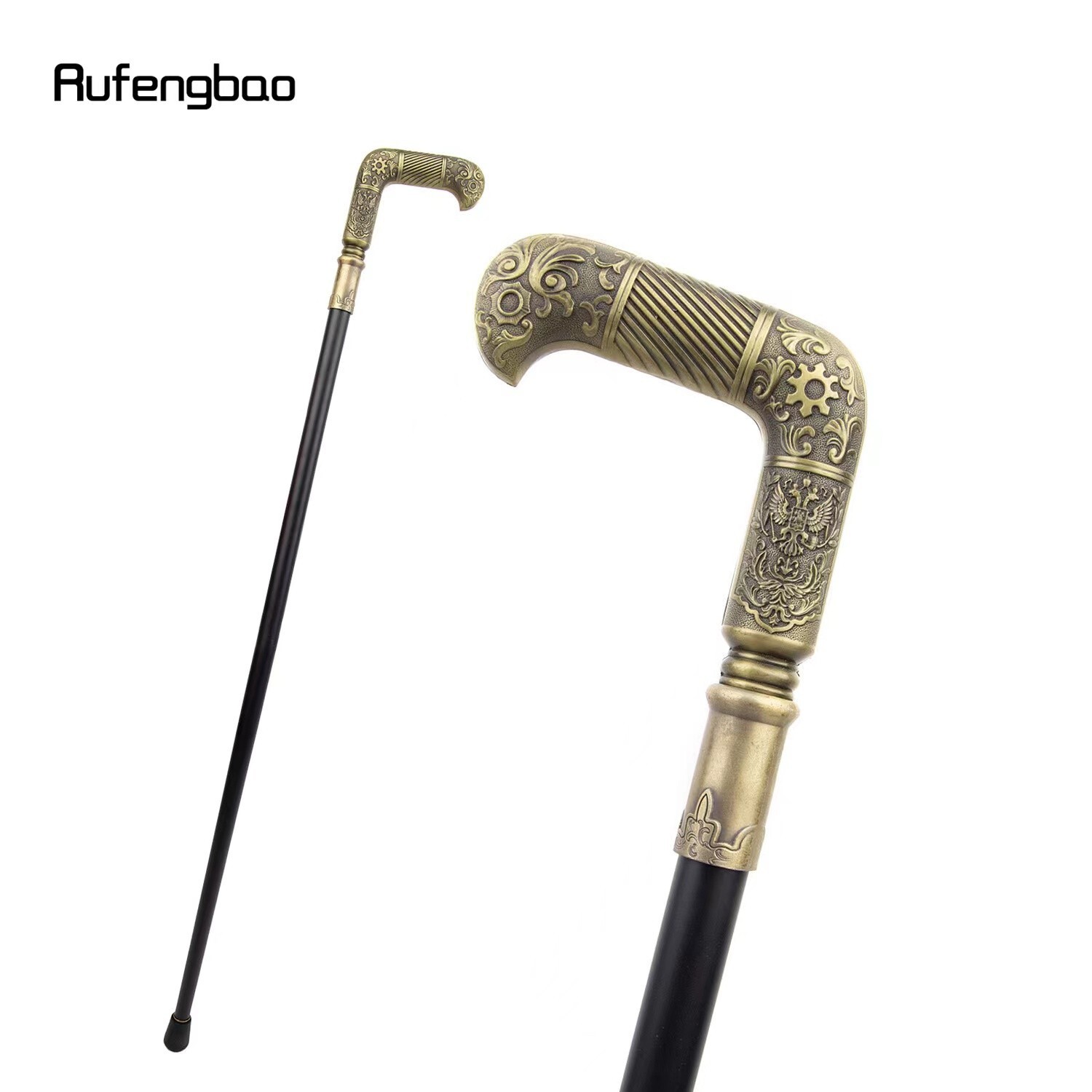 NEW Steampunk SOLID ANTIQUE SOLID HANDLE WALKING … - image 1