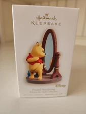 Hallmark Keepsake 'Pound Pondering' Disney's Winnie The Pooh Ornament NIB 2008