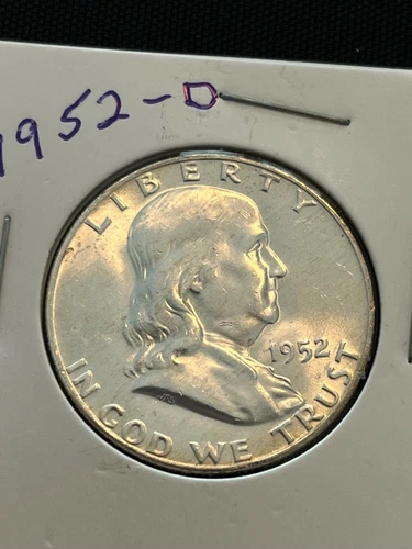 1952-D Franklin Half Dollar Brilliant Uncirculated