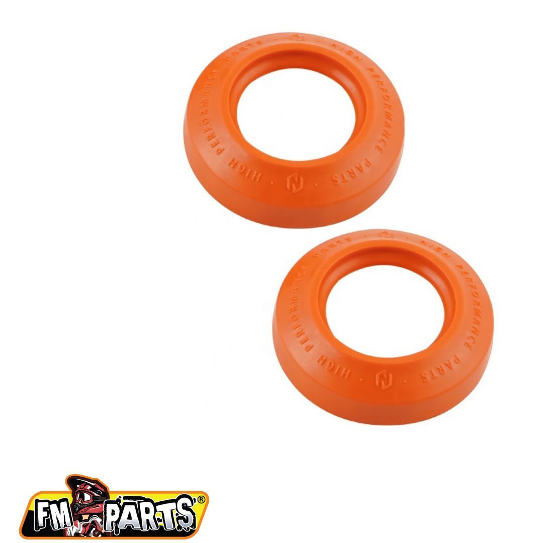 Caches roulements de roue avant orange Husqvarna et KTM 2015 à 2022