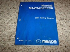 2006 Mazda6 Mazda 6 Mazdaspeed Mazdaspeed6 Electrical Wiring Diagram Manual Xz 2006 Mazda6 Mazda 6 Mazdaspeed Mazdaspeed6 Electrical Wiring Diagram Manual Xz