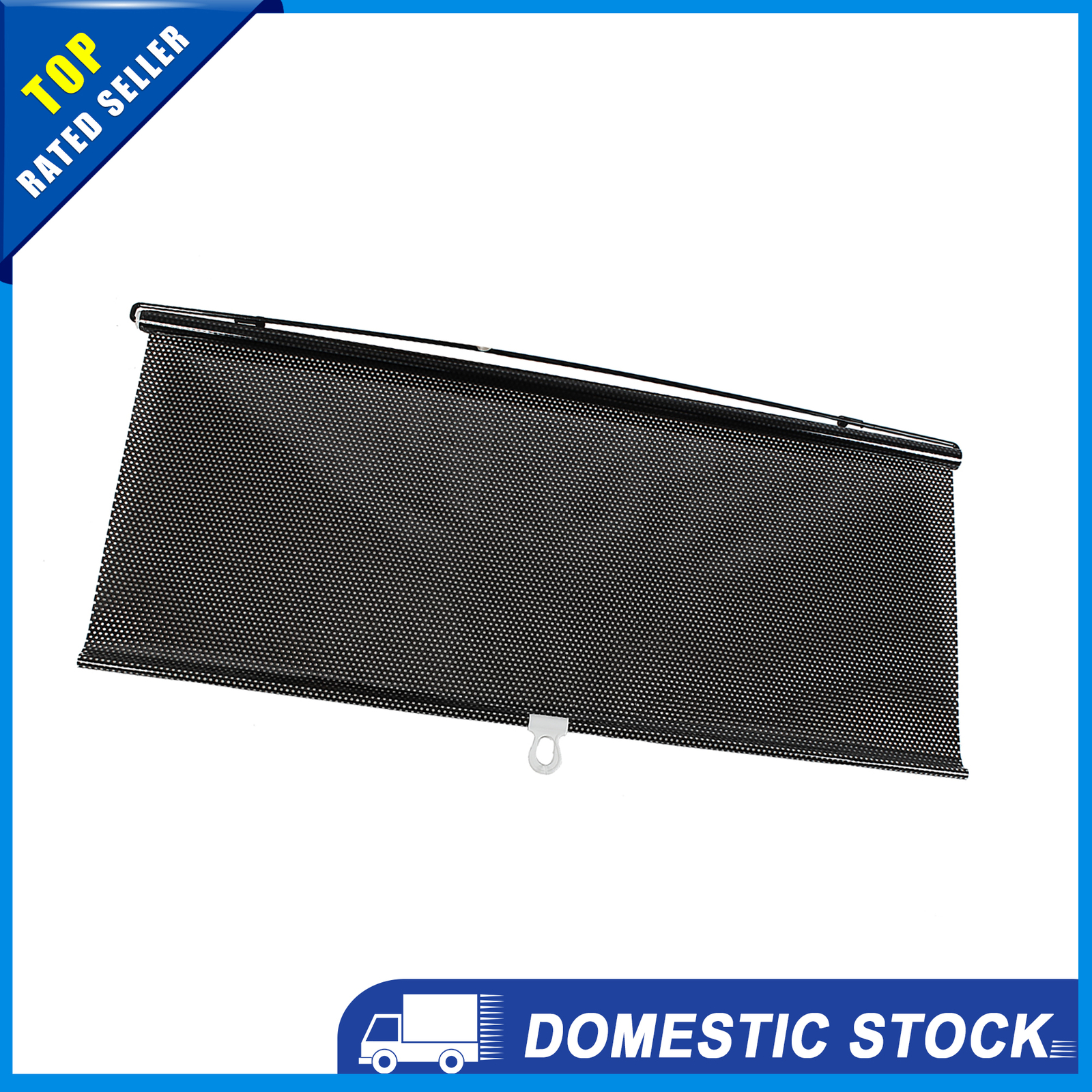 Pvc Einziehbares Autofenster Sonnenschutz Windschutzscheibenrollo 125X58Cm-image