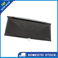 PVC Einziehbares Autofenster Sonnenschutz Windschutzscheibenrollo 125x58cm