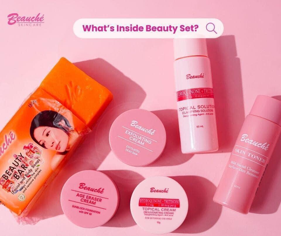 Beauche Set 3 (ビーチ 3 セット) BEAUCHE INTERNATIONAL BEAUTY SKIN CARE SET USA SELLER