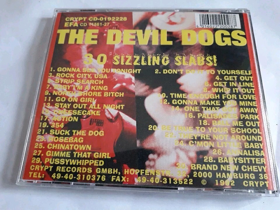 【1992年 貴重盤】★ The Devil Dogs / ガレージ パンク 1992年 貴重盤】☆ The Devil Dogs / ガレージ パンク 【直営】公式