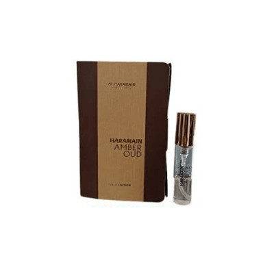 Amber Musk by Al Haramain 0.02 oz EDP Vial On Card Cologne Perfume New Unisex